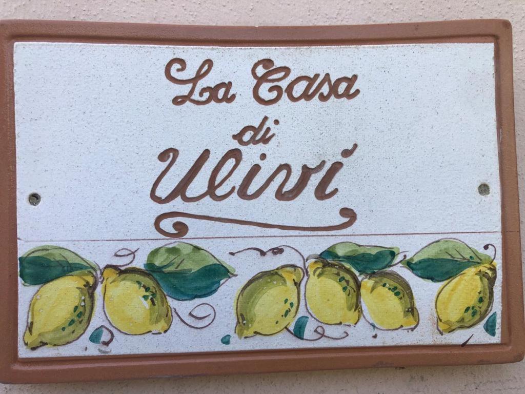 La Casa Di Ulivi Villa Piano di Follo Eksteriør billede